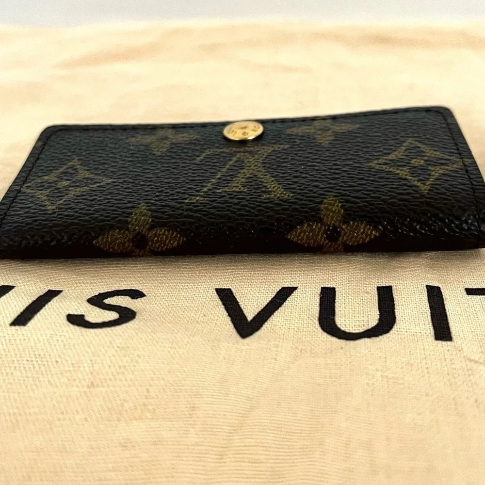 Louis Vuitton Monogram 4-Key Holder Rare 4-Hook Version France 1998
